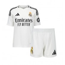 Real Madrid Kylian Mbappe #9 Hemmatröja Barn 2024-25 Kortärmad (+ Korta byxor)